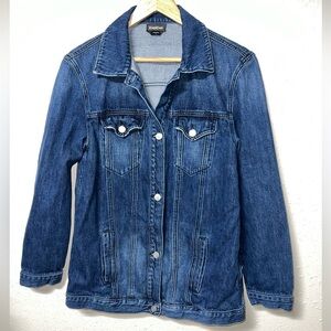 Rare Vintage BeBe‎ Women’s Denim Jacket size Medium